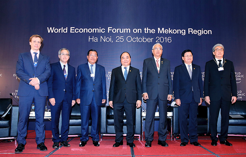 Phiên khai mạc Hội nghị Diễn đàn Kinh tế Thế giới về Mekong (WEF-Mekong) 