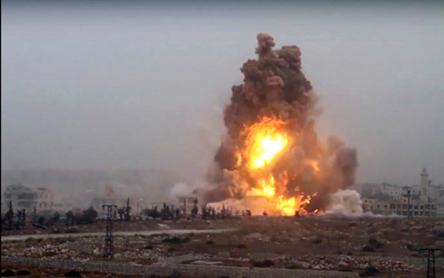 Nga cho rằng, phương T&acirc;y đang ph&aacute; hoại h&ograve;a b&igrave;nh Syria bất chấp thiện ch&iacute; từ ph&iacute;a Nga. Ảnh: AP