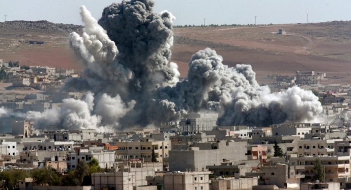  Chiến sự Syria: Nga phát động tấn công chớp nhoáng hủy diệt IS tại Syria