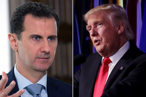  Chiến sự Syria: Tổng thống Syria sẵn sàng hợp tác với ông Donald Trump