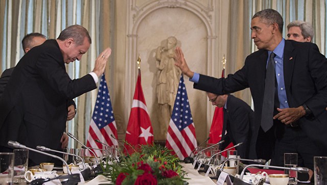  Chiến sự Syria:Tổng thống Thổ Nhĩ Kỳ Erdogan và Tổng thống Mỹ Obama