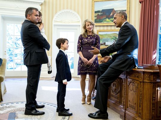  Chiến sự Syria: Tổng thống Obama tiếp đón Alex tại Nhà Trắng. Ảnh: Nhà Trắng