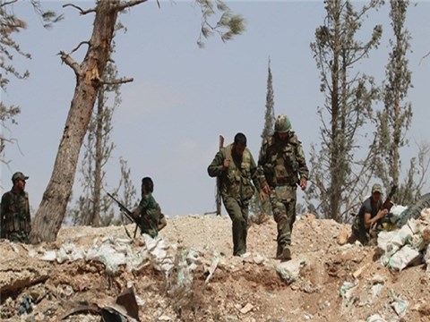  Chiến sự Syria: Binh sĩ quân đội Syria
