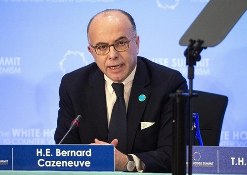  Bộ trưởng Bộ Nội vụ  Bernard Cazeneuve giữ chức Thủ tướng Pháp