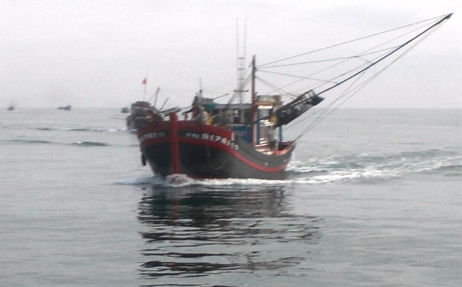  Các tàu cá tham gia tìm kiếm tàu cùng với các ngư dân mất tích. Ảnh: Nông nghiệp Việt Nam
