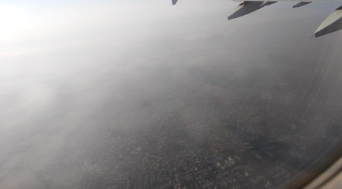  Hình ảnh Sài Gòn chìm trong sương mù. Ảnh: Vietnamnet
