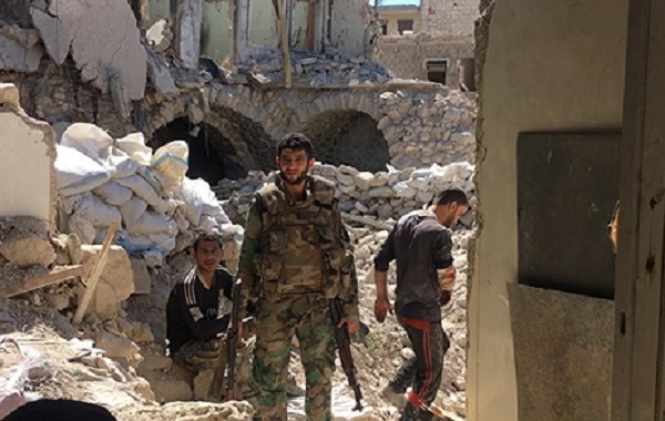  Chiến tranh Syria: Binh sĩ quân đội Syria ở Aleppo
