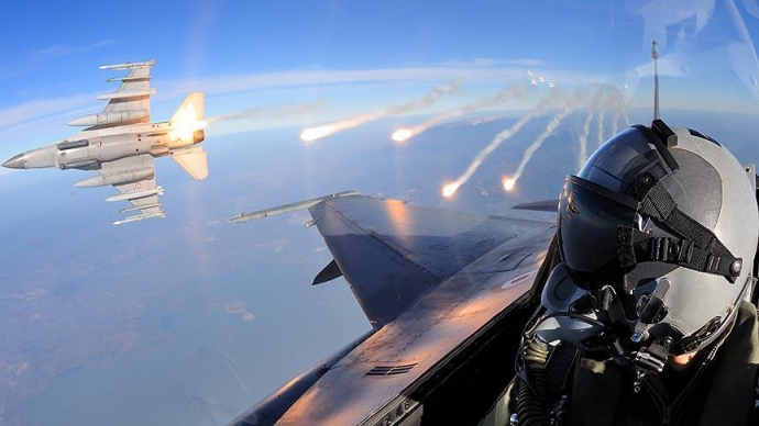 Các máy bay chiến đấu của Thổ Nhĩ Kỳ đang tăng cường không kích vào khu vực của Tổ chức Nhà nước Hồi giáo tự xưng (IS).
