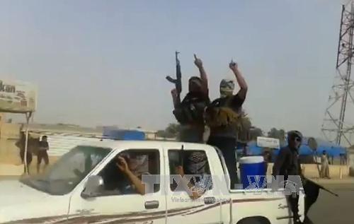  Khủng bố IS: Các phiến quân thuộc IS. Ảnh: AFP/TTXVN