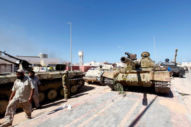  Khủng bố IS: Quân đội Libya giành lại thành phố Syrte từ tay IS. Ảnh: Reuters 