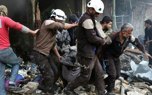  Chiến sự Syria: Đổ máu tại Syria cho đến nay vẫn chưa thể chấm dứt. Ảnh: AFP