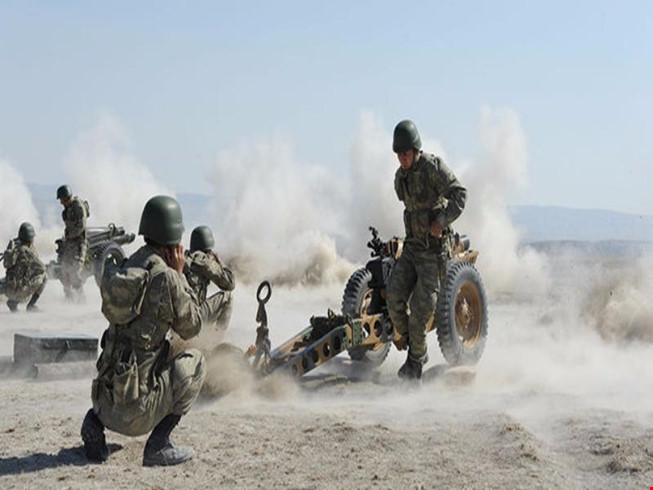  Chiến sự Syria: Binh sĩ Thổ Nhĩ Kỳ tham gia chiến dịch Lá chắn Euphrates tại Syria. Ảnh: AFP