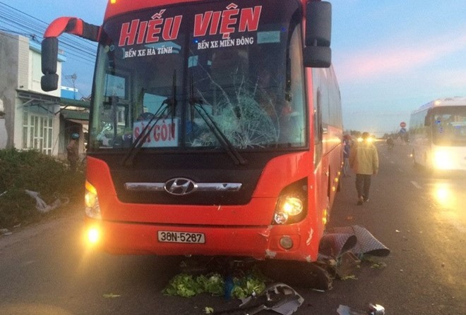  Vụ tai nạn giao thông ở Bình Thuận sáng 1/1 làm một người tử vong