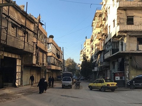 Chiến sự Syria: Thành phố cổ Aleppo, Syria