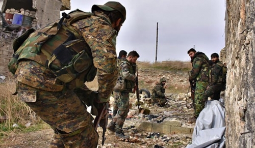  Chiến sự Syria: Quân đội Syria đang thắt chặt vòng vây phiến quân ở Wadi al-Bardi