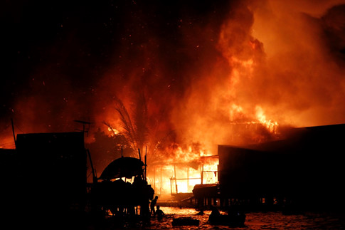  Hiện trường vụ cháy lớn ở Nha Trang