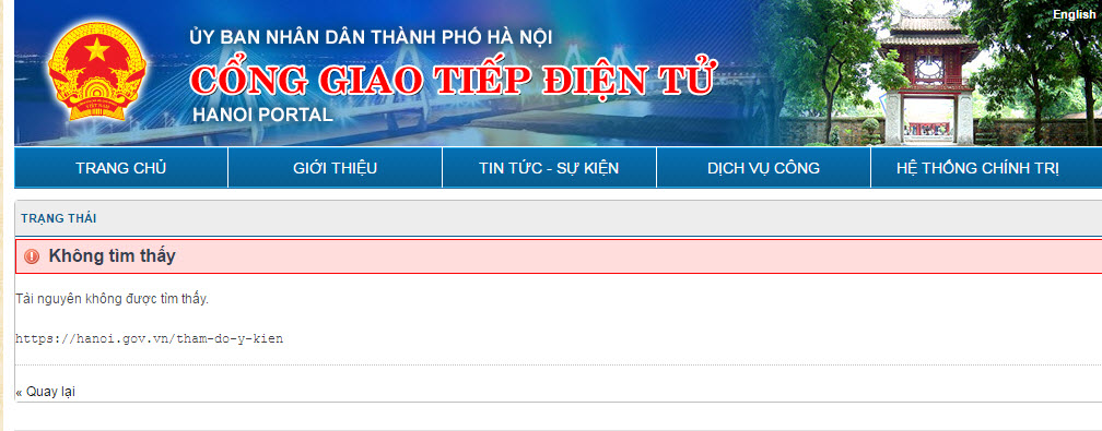  Hệ thống khảo sát ý kiến người dân về loa phường của Sở Thông tin - Truyền thông Hà Nội bất ngờ tạm dừng vì số lượng người bình chọn tăng đột biến.