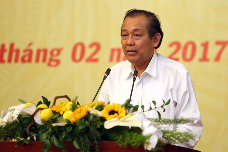  Phó Thủ tướng Thường trực Trương Hòa Bình phát biểu chỉ đạo Hội nghị. Ảnh: VGP