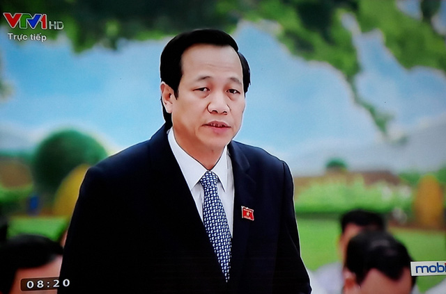  Bộ trưởng Đào Ngọc Dung phiên họp thứ 9 Ủy ban Thường vụ Quốc hội
