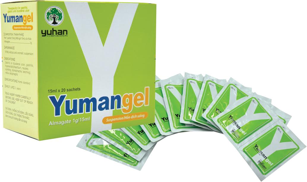 Thuốc Yumangel giúp giảm nhanh cơn đau dạ dày