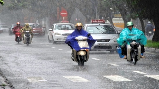  Cảnh báo mưa lớn ở khu vực nội thành Hà Nội. Ảnh minh họa