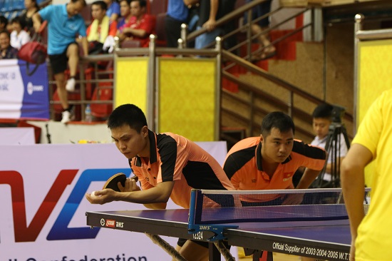  C&aacute;c VĐV thi đấu với tinh thần hết sức tập trung