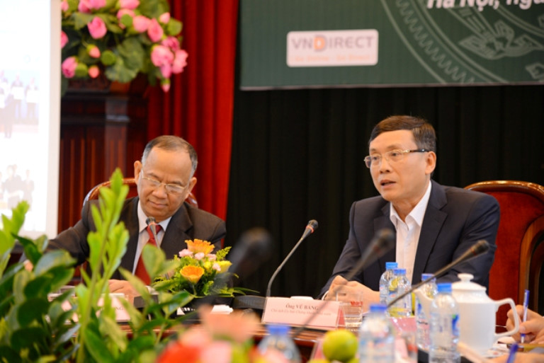  Tiến sĩ Vũ Bằng, nguyên Chủ tịch Ủy ban Chứng khoán nhà nước. Ảnh: Nhân Dân online