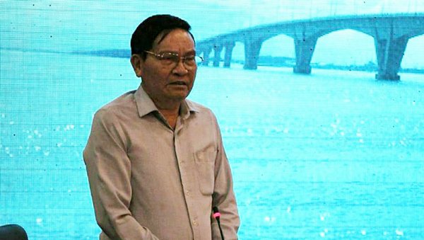  Ông Nguyễn Văn Thanh - Chủ tịch Hiệp hội Vận tải ô tô Việt Nam kiến nghị bỏ trạm thu phí BOT trên Quốc lộ 5 cũ. Ảnh: VietNamNet