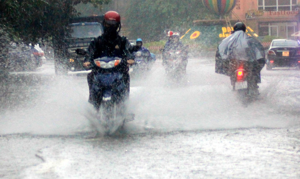  Dự báo thời tiết ngày mai: Các tỉnh từ Nghệ An đến Quảng Nam tiếp tục có mưa vừa, mưa to. Ảnh: Gia đình Việt Nam