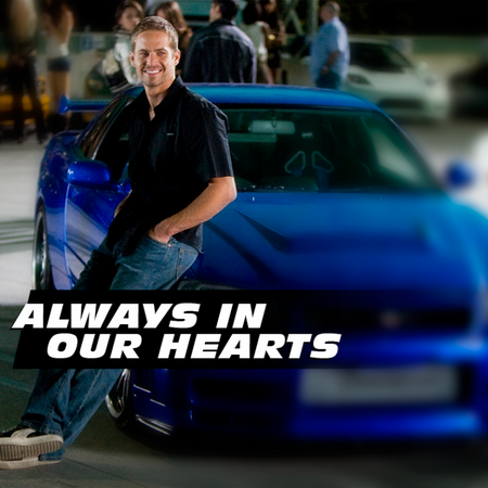 'Fast and Furious 7' là lời tri ân đặc biệt dành cho tài tử Paul Wlker