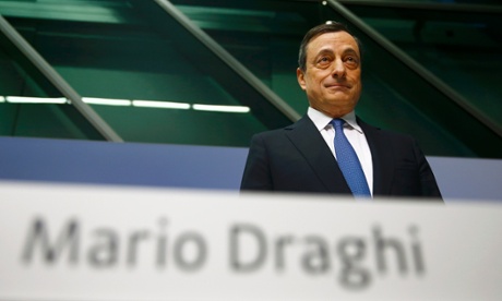 Chủ tịch ngân hàng Châu Âu Mario Draghi công bố kế hoạch kích cầu