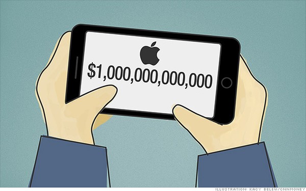 Apple, công ty giá trị nhất thế giới, cổ  Microsoft, Google