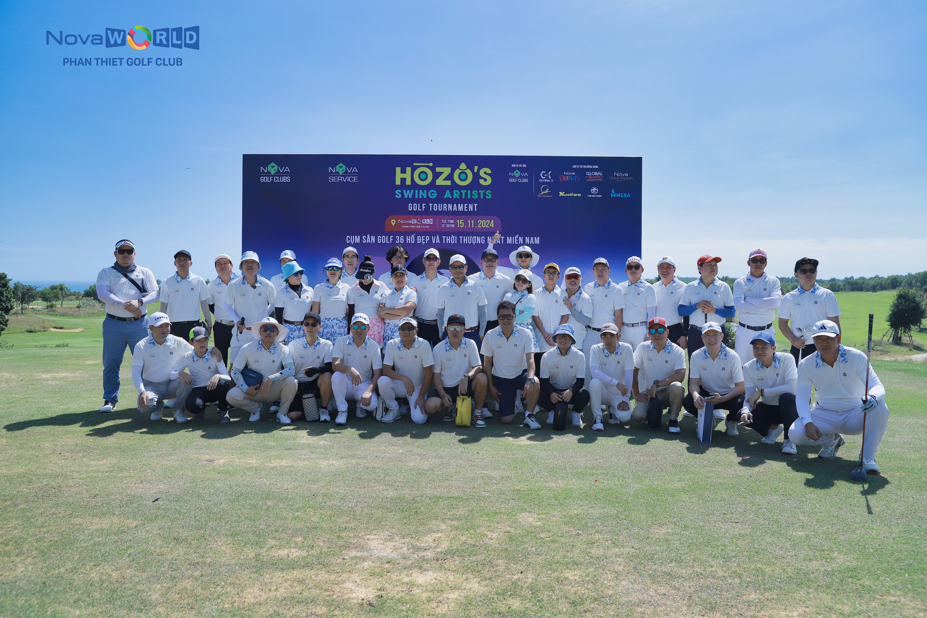 Sao Việt khuấy đảo giải Golf  “Hò Dô Swing Artist Golf Tournament”