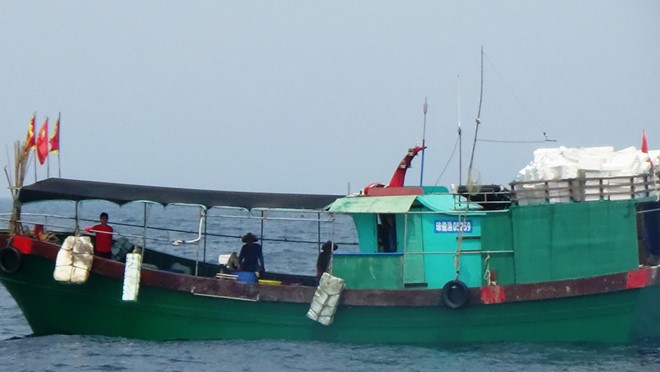 Tàu cá Trung Quốc thường xuyên có hành vi đánh bắt trái phép trên Biển Đông
