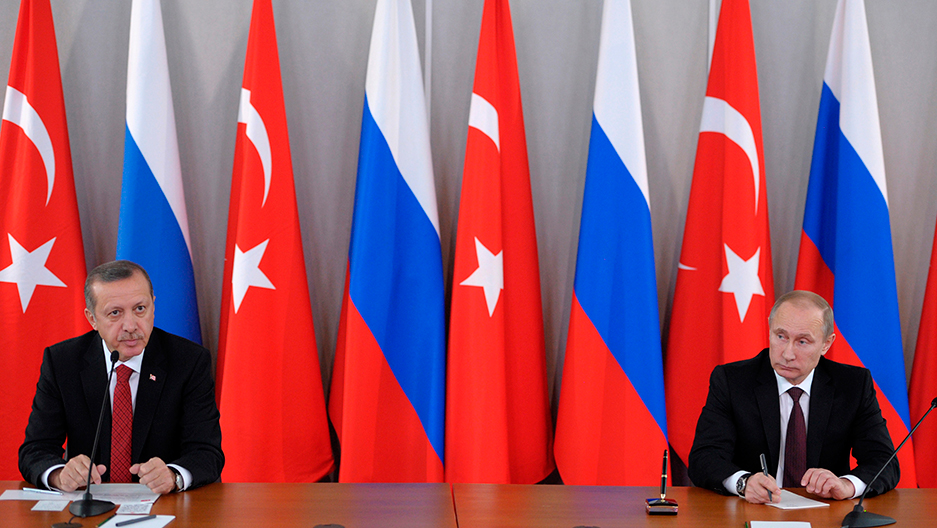 Tổng thống Nga và người đồng cấp Thổ Nhĩ Kỳ đã bàn về tình hình chiến sự Syria hiện nay trong cuộc gặp trước đó