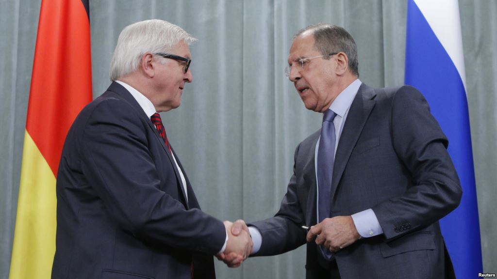 Ngoại trưởng Đức Frank-Walter Steinmeier và Ngoại trưởng Nga Sergey Lavrov sẽ họp bàn về tình hình Ukraine hiện nay