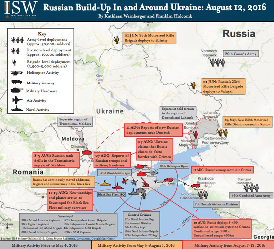Thế trận quân Nga quanh Ukraine trong bối cảnh tình hình Ukraine đang tăng nhiệt