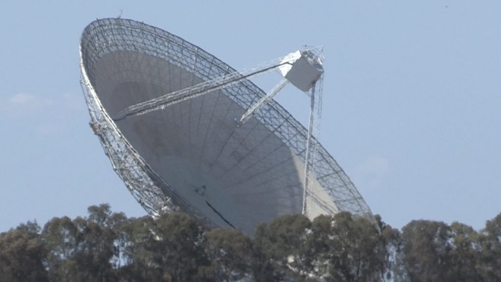 Kính viễn vọng vô tuyến Parkes. / Ảnh CGTN