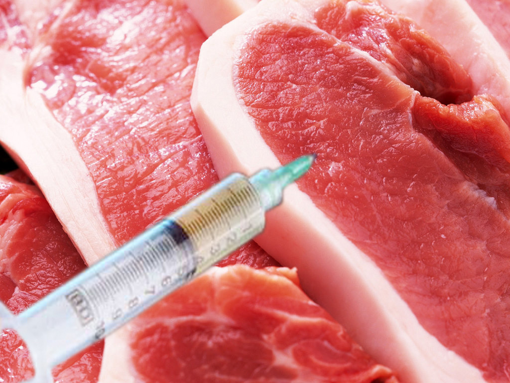 Nạp thường xuyên thịt lợn chứa thuốc na thần có thể gây các bệnh mạn tính như tim mạch, thần kinh, bệnh về đường tiêu hóa. Ảnh minh họa