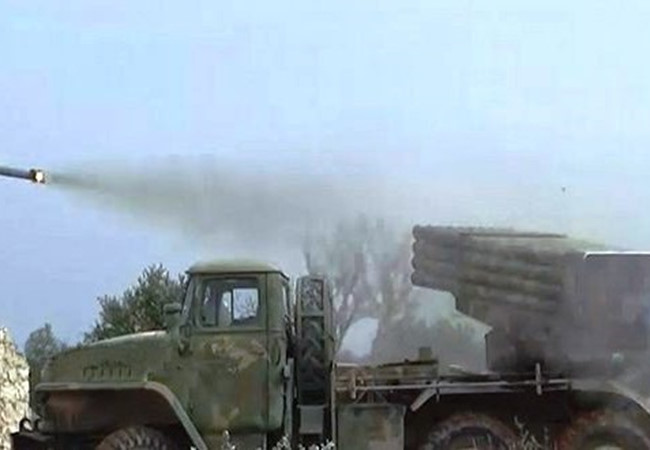Pháo phản lực BM-21 của quân đội Syria khai hỏa ở Aleppo, theo tình hình chiến sự Syria mới cập nhật 