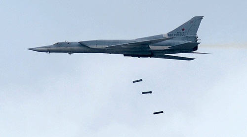 Tình hình chiến sự Syria mới nhất: Tu-22M3, một loại máy bay Nga tham gia ném bom IS ở Syria