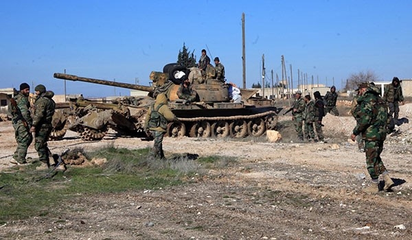 Tình hình chiến sự Syria mới cập nhật: Quân đội Syria trong một hoạt động tác chiến chống khủng bố