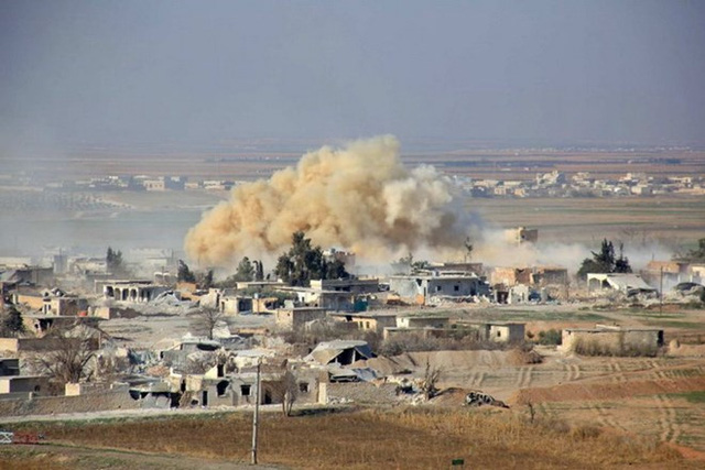 Không quân Syria không kích dữ dội chiến tuyến Hồi giáo cực đoan ở Đông Ghouta