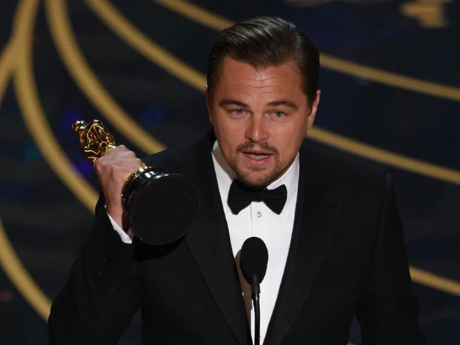 Giải Oscar 2016: ‘Thánh nhọ’ Leonardo DiCaprio lần đầu ẵm giải lớn