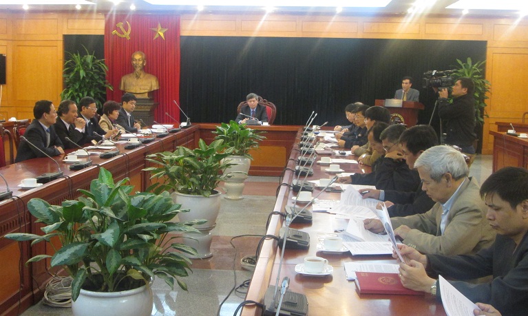 Thứ trưởng Phạm Công Tạc chủ trì họp Công bố Giải thưởng Tạ Quang Bửu năm 2015