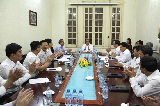  Phó Thủ tướng Chính phủ Trương Hòa Bình đã đến thăm và làm việc với Văn phòng Ủy ban ATGT Quốc gia.