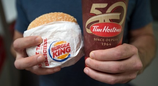 Burger King, thâu tóm Tim Hortons, Công nghiệp Canada, gã khổng lồ, đồ ăn nhanh