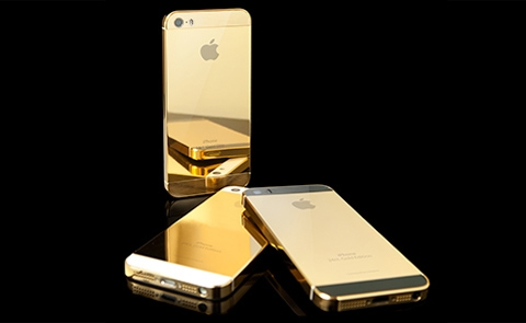 iphone 5s, độ vàng, đẹp long lanh, apple