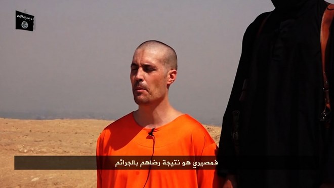 sát hại nhà báo, Nhà báo James Foley, nhà nước IS, Phóng viên không biên giới, chặt đầu nhà báo