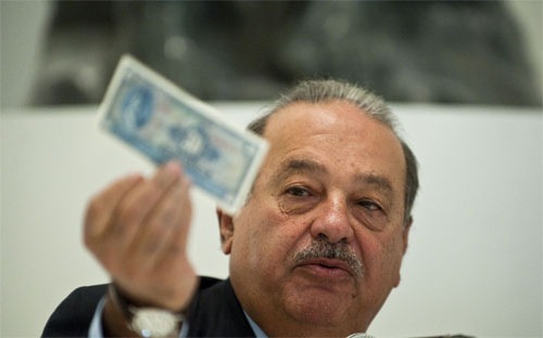 Carlos Slim, tỷ phú, tải sản, 